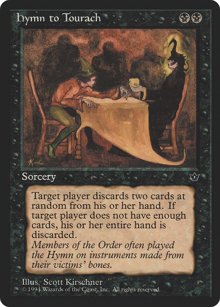 Hymn to Tourach (Scott Kirschner) [Fallen Empires]-1