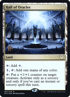 Hall of Oracles [Strixhaven: School of Mages Prerelease Promos]-1