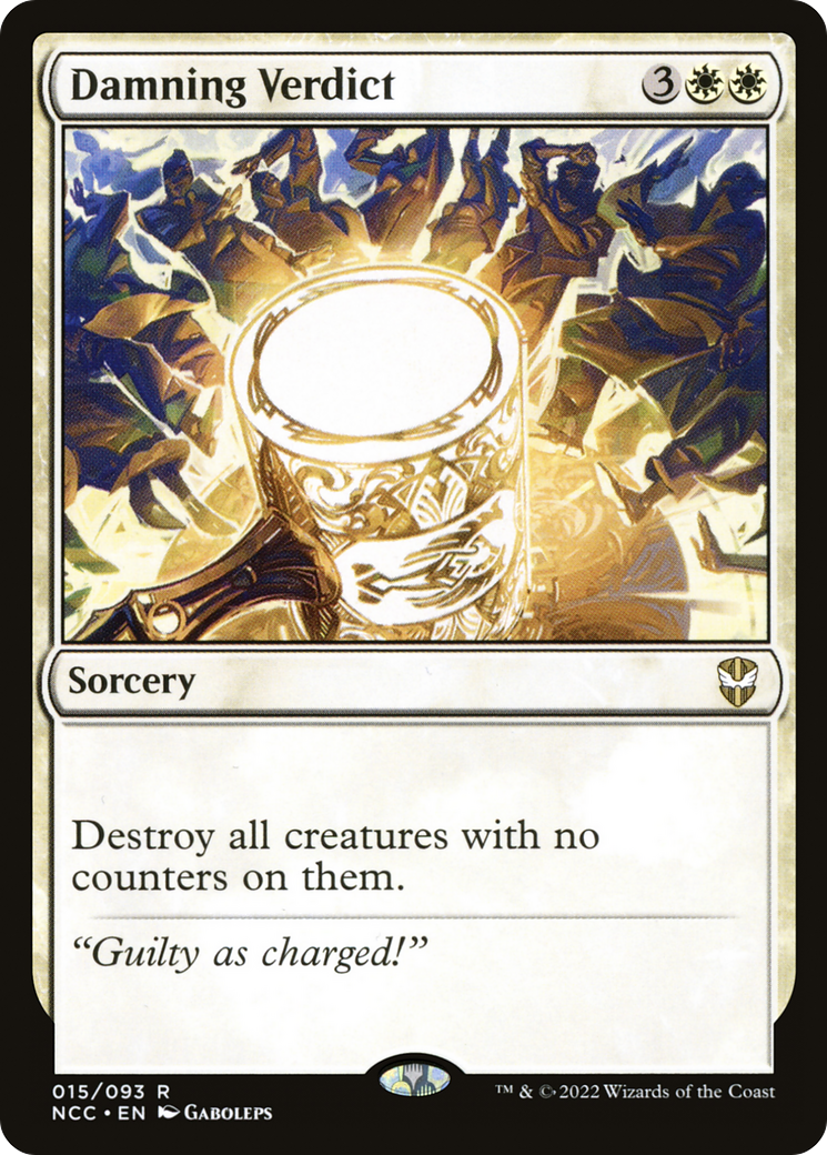 Damning Verdict [Streets of New Capenna Commander]-1