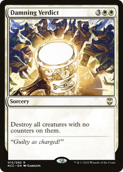 Damning Verdict [Streets of New Capenna Commander]-1