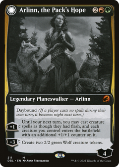 Arlinn, the Pack's Hope // Arlinn, the Moon's Fury [Innistrad: Double Feature]-3