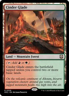 Cinder Glade [Modern Horizons 3 Commander]-1