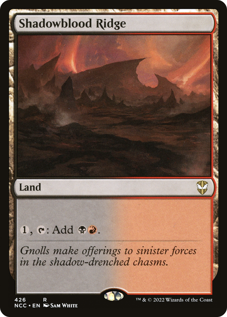 Shadowblood Ridge [Streets of New Capenna Commander]-1