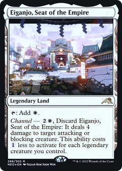 Eiganjo, Seat of the Empire [Kamigawa: Neon Dynasty Prerelease Promos]-1