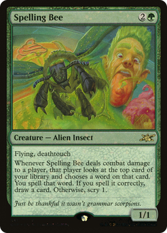 Spelling Bee (Galaxy Foil) [Unfinity]-1