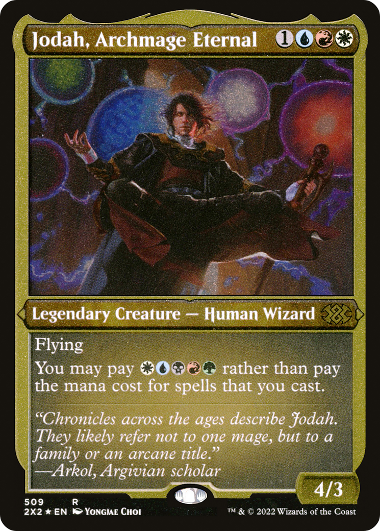 Jodah, Archmage Eternal (Foil Etched) [Double Masters 2022]-1