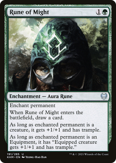 Rune of Might [Kaldheim]-1