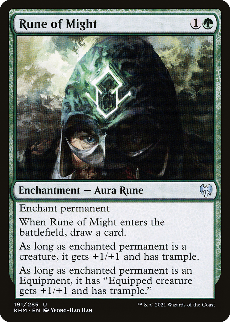 Rune of Might [Kaldheim]-1