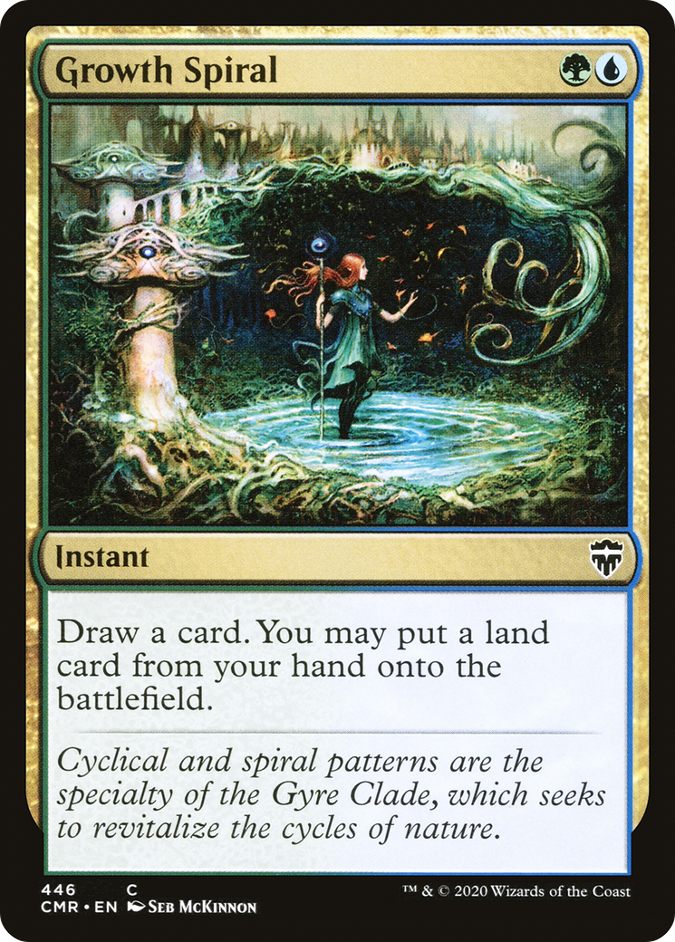 Growth Spiral [Commander Legends]-1