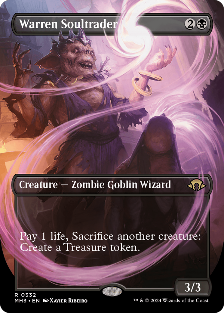 Warren Soultrader (Borderless) (MH3-332) - Modern Horizons 3 (Borderless) Foil-1