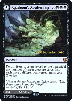 Agadeem's Awakening // Agadeem, the Undercrypt [Zendikar Rising Prerelease Promos]-3