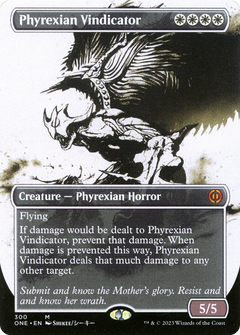 Phyrexian Vindicator (Borderless Ichor) [Phyrexia: All Will Be One]-1