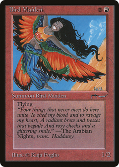 Bird Maiden (Dark Mana Cost) [Arabian Nights]-1