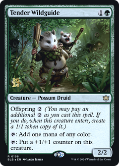 Tender Wildguide [Bloomburrow Prerelease Promos]-1
