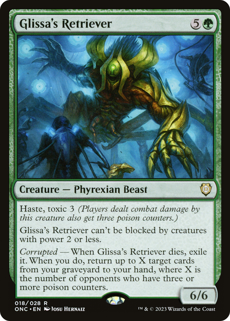 Glissa's Retriever [Phyrexia: All Will Be One Commander]-1