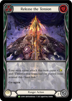 Release the Tension (Blue) [LGS098] (Promo)  Rainbow Foil-1