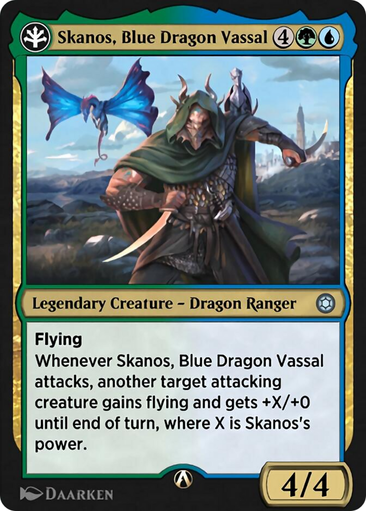 Skanos, Blue Dragon Vassal (HBG-18U) - Alchemy Horizons: Baldur's Gate-1