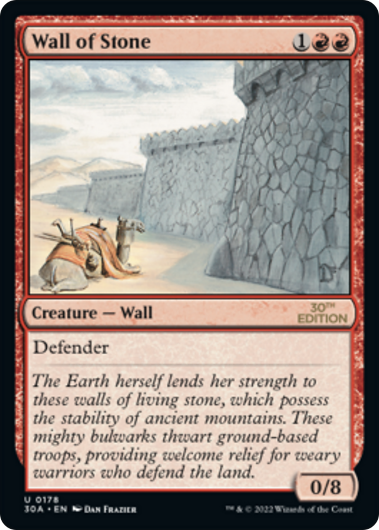 Wall of Stone (30A-178) - 30th Anniversary Edition-1