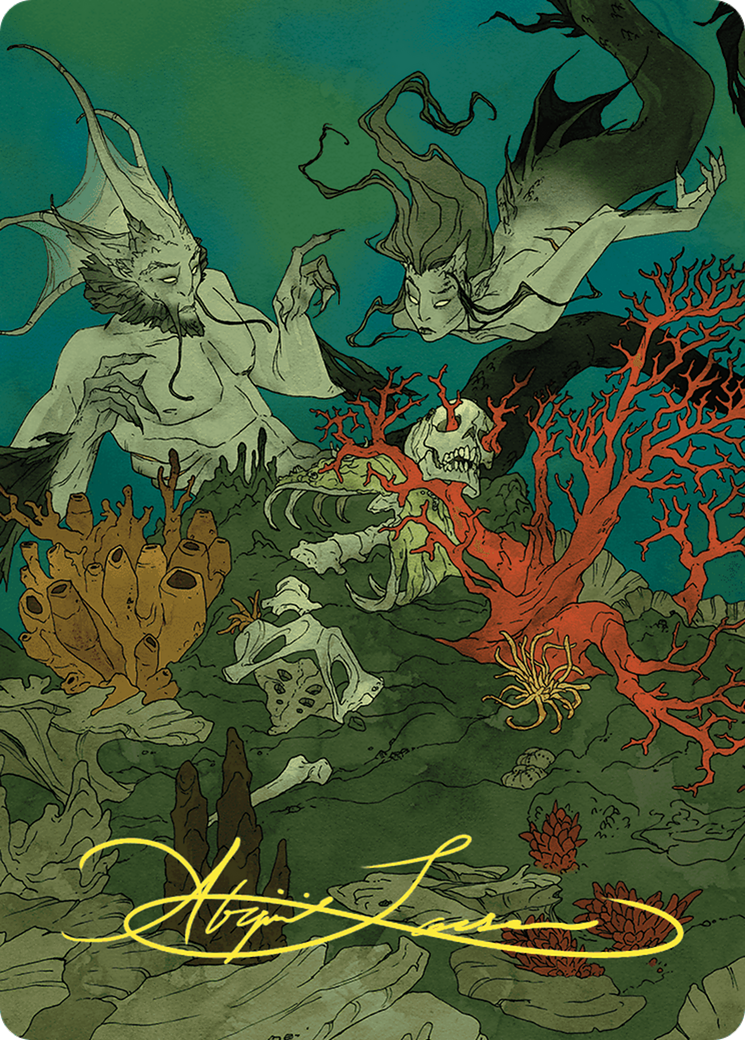 Curiosity // Curiosity (AWOE-065) - Wilds of Eldraine Art Series (Borderless)-1