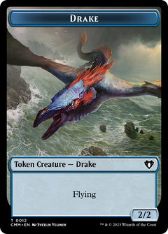 Drake (TCMM-012) - Commander Masters Tokens Foil-1