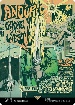 Anduril, Flame of the West (Borderless Poster) [The Lord of the Rings: Tales of Middle-Earth]-1