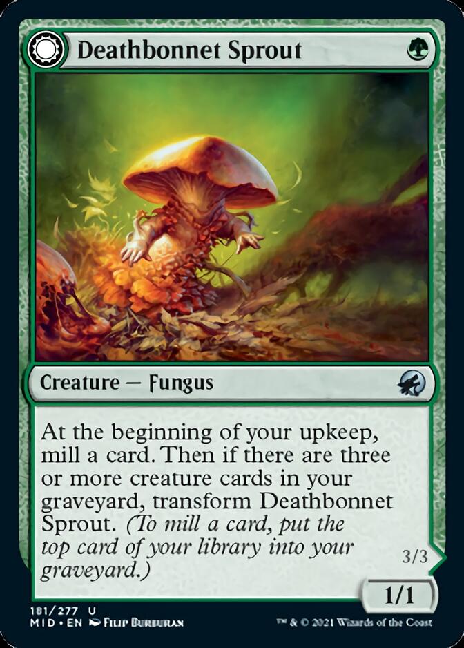Deathbonnet Sprout // Deathbonnet Hulk [Innistrad: Midnight Hunt]-1