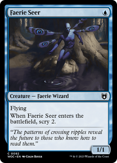 Faerie Seer [Wilds of Eldraine Commander]-1