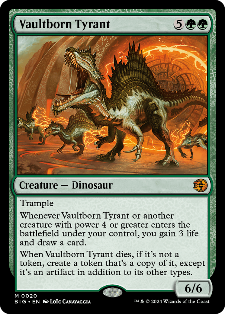 Vaultborn Tyrant [Outlaws of Thunder Junction: The Big Score]-1