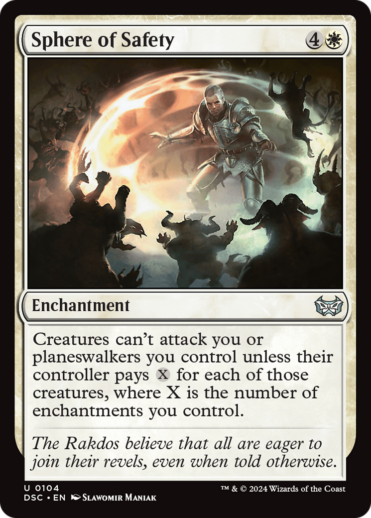 Sphere of Safety [Duskmourn: House of Horror Commander]-1