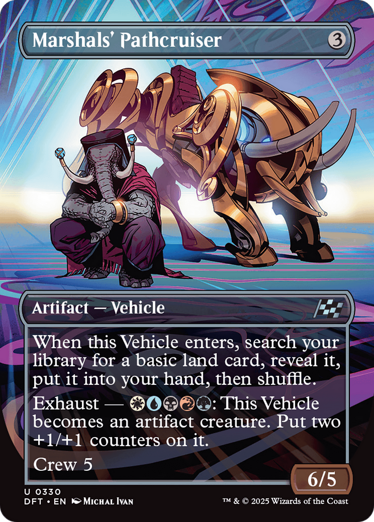 Marshals' Pathcruiser (Borderless) [Aetherdrift]-1