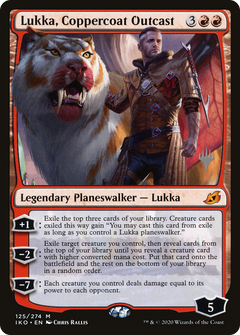 Lukka, Coppercoat Outcast (Promo Pack) [Ikoria: Lair of Behemoths Promos]-1