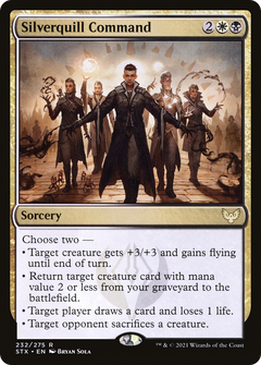 Silverquill Command [Strixhaven: School of Mages]-1