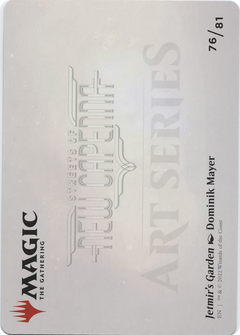 Jetmir's Garden // Jetmir's Garden (ASNC-076) - New Capenna Art Series (Borderless) Foil-2