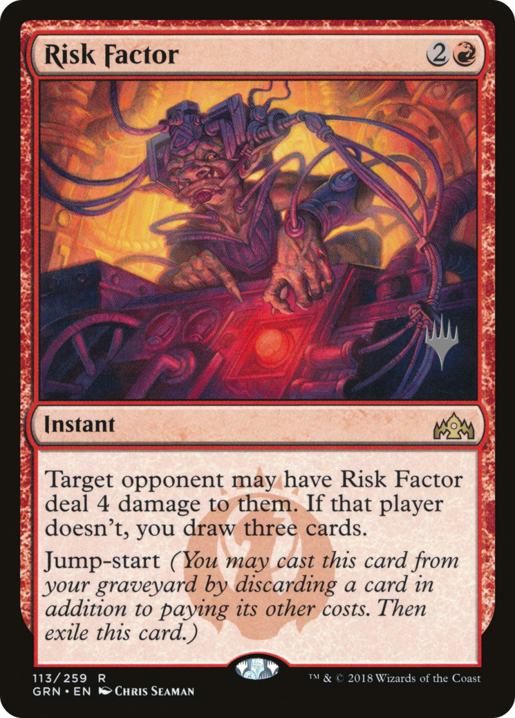 Risk Factor (Promo Pack) [Guilds of Ravnica Promos]-1