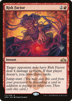Risk Factor (Promo Pack) [Guilds of Ravnica Promos]-1