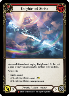 Enlightened Strike [U-WTR159] (Welcome to Rathe Unlimited)  Unlimited Rainbow Foil-2
