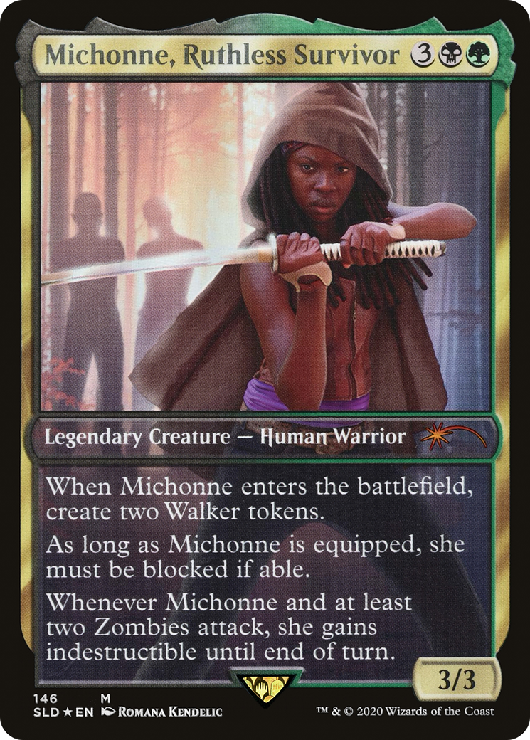 Michonne, Ruthless Survivor [Secret Lair Drop Series]-1