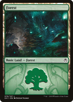 Forest (76) [Guilds of Ravnica Guild Kit]-1
