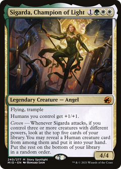 Sigarda, Champion of Light [Innistrad: Midnight Hunt]-1