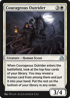 Courageous Outrider (SIR-020) - Shadows over Innistrad Remastered-1