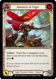 Banneret of Vigor [DTD056] (Dusk Till Dawn)  Rainbow Foil-2