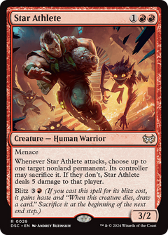 Star Athlete [Duskmourn: House of Horror Commander]-1
