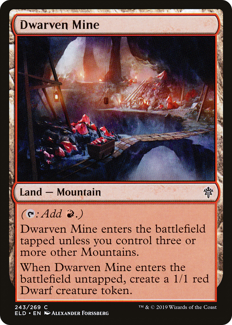 Dwarven Mine [Throne of Eldraine]-1