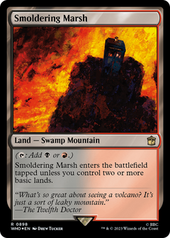 Smoldering Marsh (Surge Foil) [Doctor Who]-1
