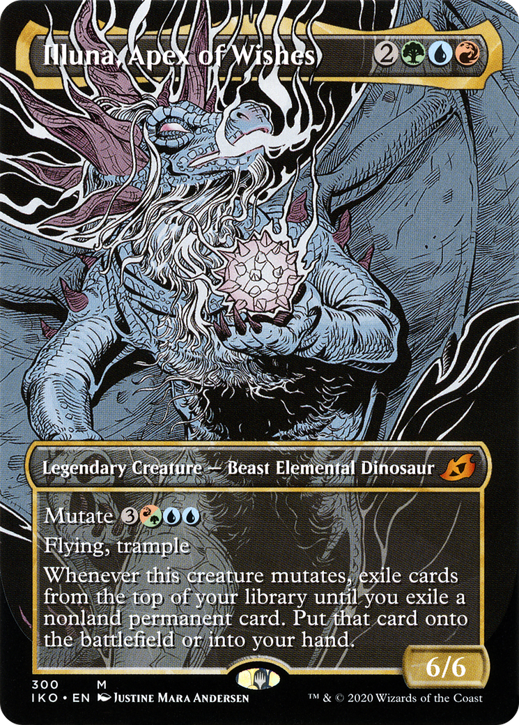Illuna, Apex of Wishes (Showcase) [Ikoria: Lair of Behemoths]-1