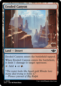 Eroded Canyon [Outlaws of Thunder Junction]-1