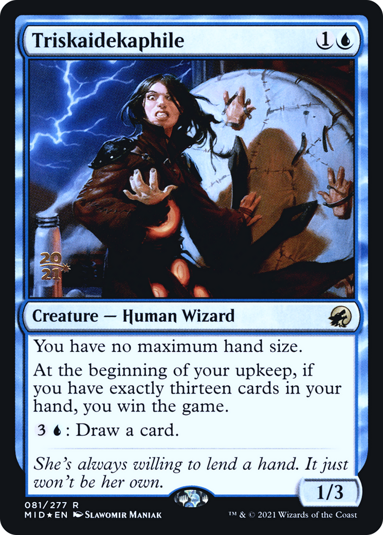 Triskaidekaphile (PRE-081) - Innistrad: Midnight Hunt Promos Foil-1