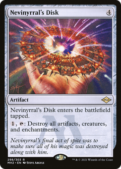 Nevinyrral's Disk (MH2-298) - Modern Horizons 2 Etched Foil-1