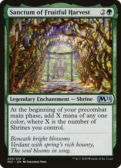 Sanctum of Fruitful Harvest [Core Set 2021]-1