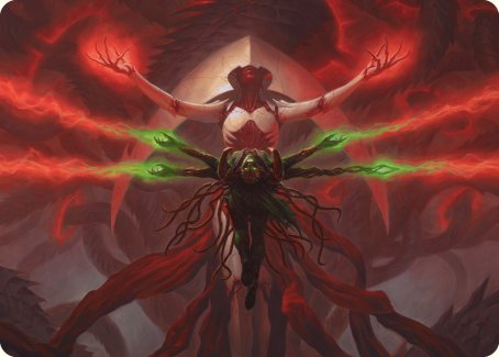 All Will Be One Art Card [Phyrexia: All Will Be One Art Series]-1